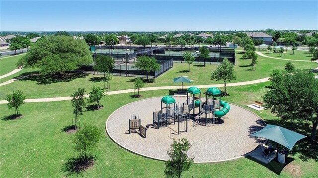 12109 Maypole Bnd, Austin, TX 78717 - view of home's community featuring a lawn