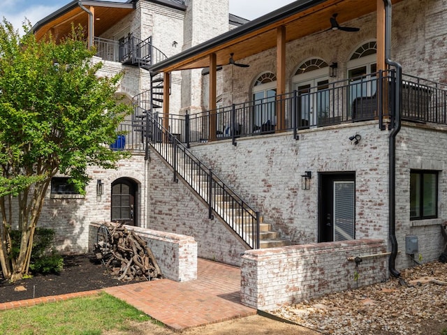 15902 Soleil Ct, Austin, TX 78734 - view of property featuring stairway