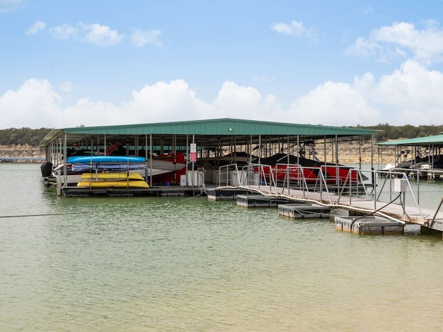 15902 Soleil Ct, Austin, TX 78734 - dock area featuring a water view