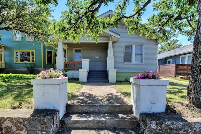 1205 E 12th St, Austin, TX 78702 - view of front of house with covered porch