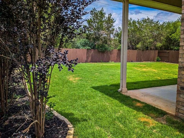 1226 Hidden Cave Dr, New Braunfels, TX 78132 - view of yard