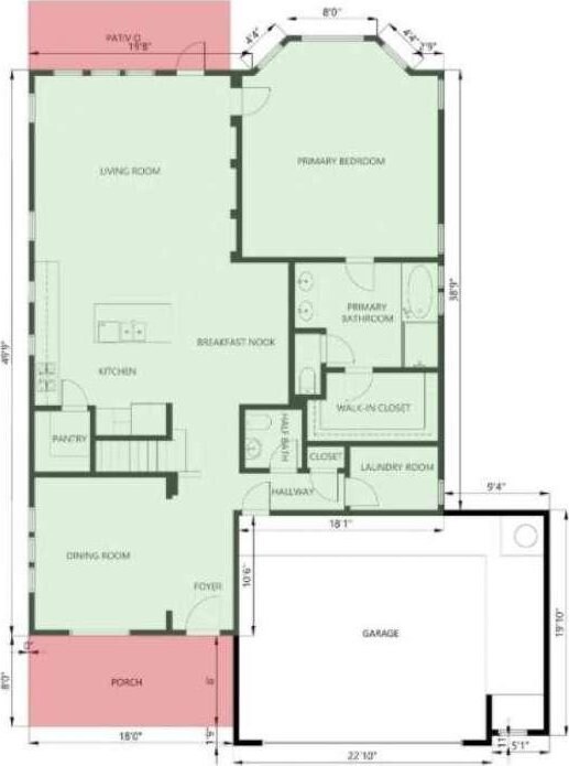 1226 Hidden Cave Dr, New Braunfels, TX 78132 - room layout