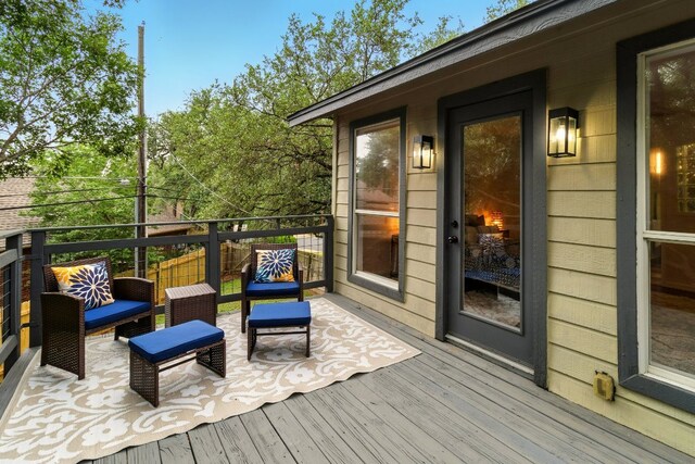 12707 Palfrey Dr, Austin, TX 78727 - view of deck