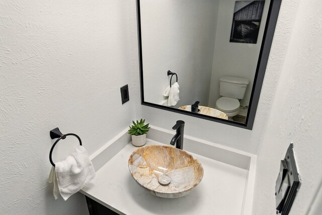12707 Palfrey Dr, Austin, TX 78727 - bathroom view of vanity and toilet