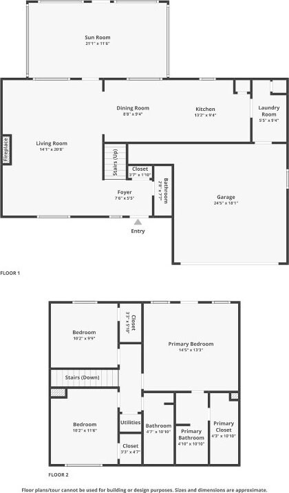 12707 Palfrey Dr, Austin, TX 78727 - property floor plan