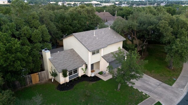 12707 Palfrey Dr, Austin, TX 78727 - view from above of property