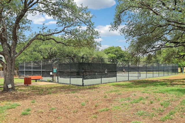 10113 Cassandra Dr, Austin, TX 78717 - view of tennis court