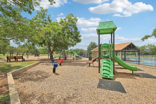 10113 Cassandra Dr, Austin, TX 78717 - view of community jungle gym