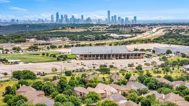 1055 Sunflower Trl, Austin, TX 78745 - aerial view of skyline