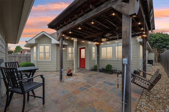 238 Rock Bluff Ln, San Marcos, TX 78666 - view of patio