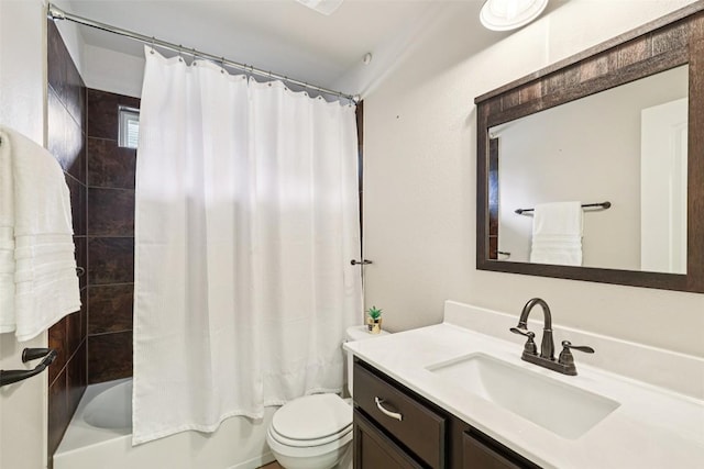 238 Rock Bluff Ln, San Marcos, TX 78666 - bathroom featuring vanity and shower / tub combo