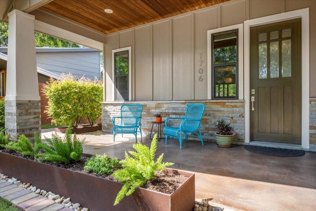 1706 Canterbury St, Austin, TX 78702 - view of covered porch