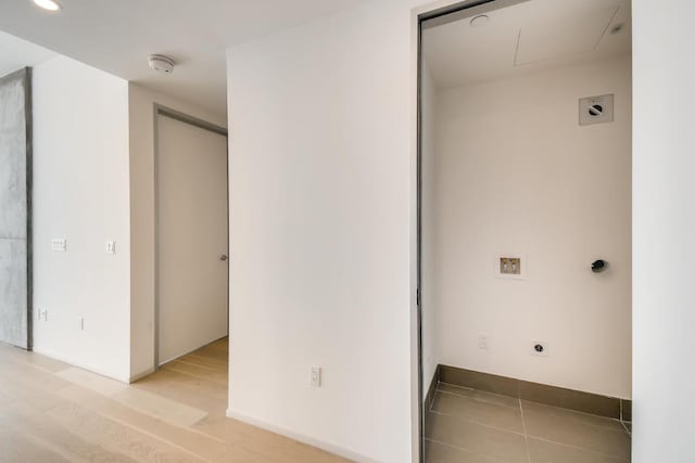 301 W Ave Unit 2003, Austin, TX 78701 - washroom featuring electric dryer hookup