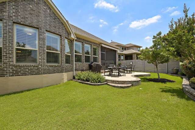 116 Belford St, Georgetown, TX 78628 - view of yard with a patio area