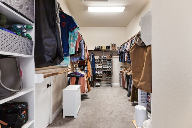 370 Ledge Stone Dr, Austin, TX 78737 - walk in closet with carpet