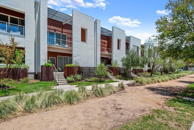 2116 Philomena St, Austin, TX 78723 - view of building exterior with stairs