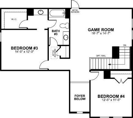 3709 Prosper Rd, Leander, TX 78641 - property floor plan