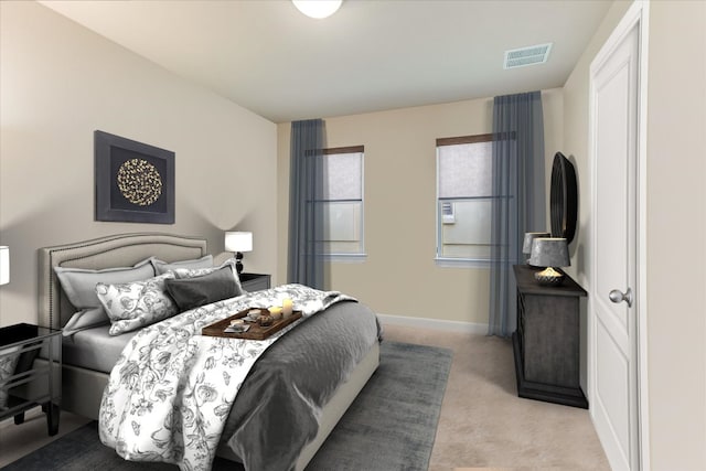 3221 Venezia Vw, Leander, TX 78641 - bedroom with light colored carpet and baseboards