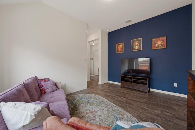 1437 Morning View Rd, Georgetown, TX 78628 - living room with wood finished floors and baseboards