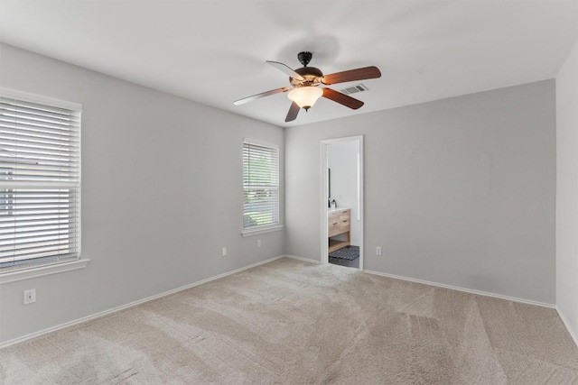 5902 Shreveport Dr, Austin, TX 78727 - unfurnished room with a ceiling fan, carpet flooring, and baseboards