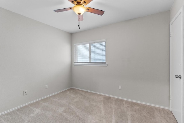 5902 Shreveport Dr, Austin, TX 78727 - carpeted spare room with a ceiling fan and baseboards