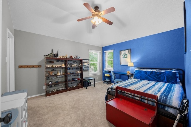 2003 Red Oak Cir, Round Rock, TX 78681 - carpeted bedroom with baseboards and ceiling fan