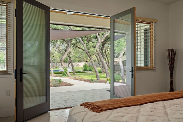 2819 Cross Rd, San Marcos, TX 78666 - bedroom with tile patterned flooring