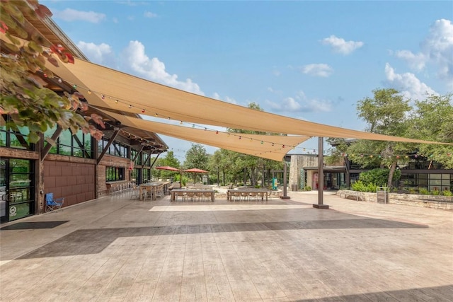 204 Hopping Peach St, San Marcos, TX 78666 - view of patio with outdoor dining space