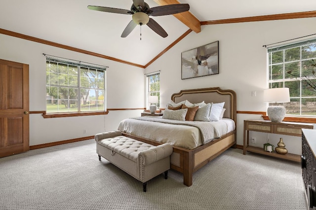 3 Hillview Dr, Round Rock, TX 78664 - bedroom with carpet floors, multiple windows, and baseboards