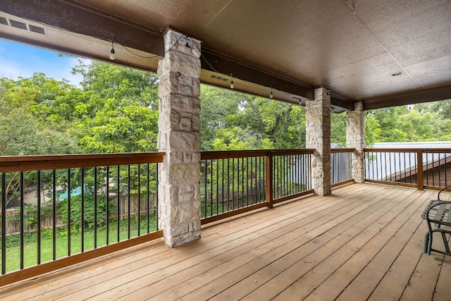 3 Hillview Dr, Round Rock, TX 78664 - view of deck