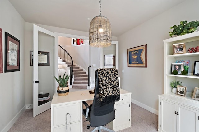 17804 Hattie Trce, Austin, TX 78738 - home office with light carpet and baseboards