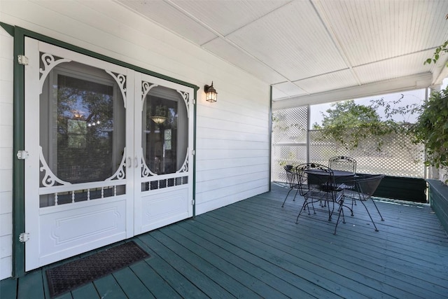 15055 Fm 32, Blanco, TX 78606 - doorway to property with outdoor dining area and covered porch