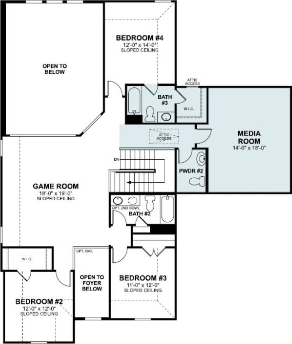 3969 Waco Way, Leander, TX 78641 - property floor plan