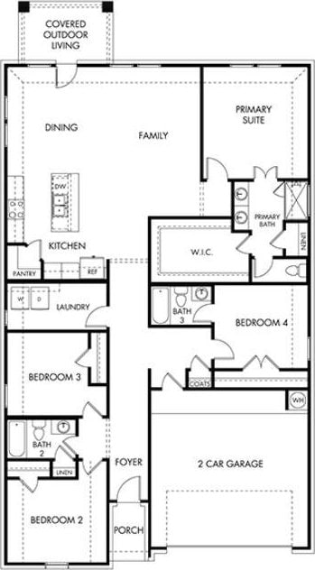 4208 Forel Rd, Andice, TX 78660 - room layout