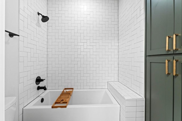 1708 Morrow St, Austin, TX 78757 - bathroom with toilet and shower / bath combination