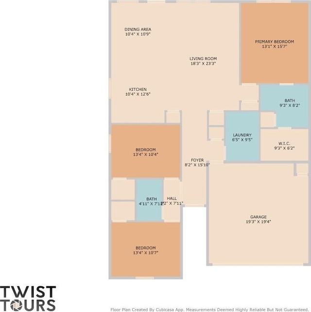 1192 Clark Brothers Dr, Buda, TX 78610 - room layout