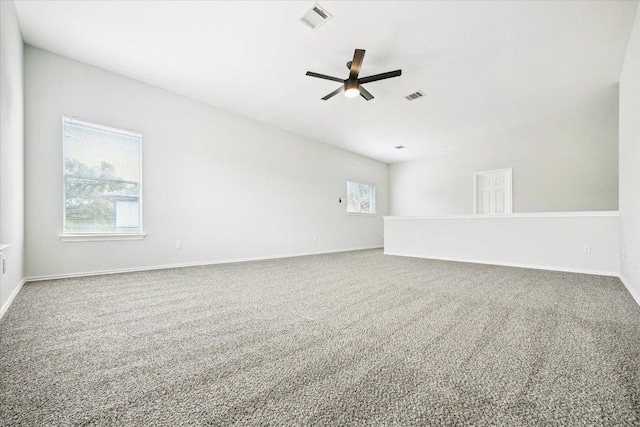 15405 Montoya Cv, Austin, TX 78717 - empty room with carpet flooring, ceiling fan, and baseboards