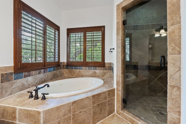 1036 Liberty Park Dr Unit 3, Austin, TX 78746 - bathroom featuring a bath and a shower stall