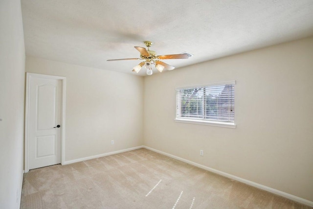 6611 Haughton Dr, Spring, TX 77389 - empty room featuring ceiling fan and carpet
