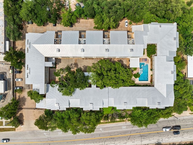 3840 Far W Blvd Unit 213, Austin, TX 78731 - aerial view of a pool