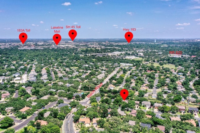 1506 Spiderlily Vw, Cedar Park, TX 78613 - aerial view
