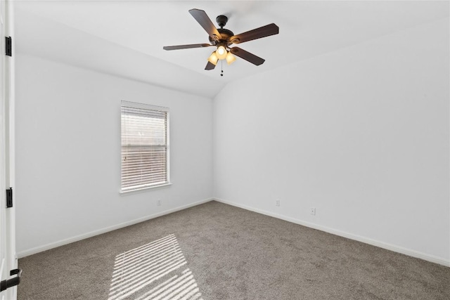 250 Maeves Way, Austin, TX 78737 - carpeted empty room featuring baseboards and ceiling fan