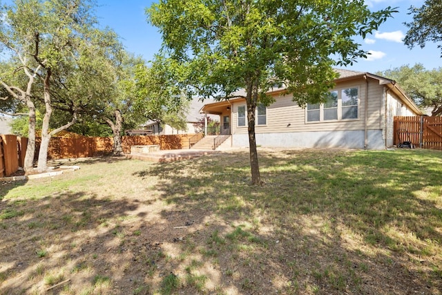 250 Maeves Way, Austin, TX 78737 - view of yard