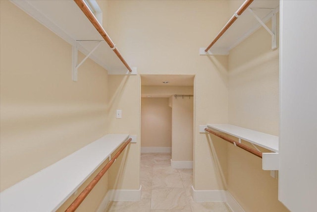10908 Railway Ln Unit 76, Austin, TX 78717 - spacious closet with light marble finish floors