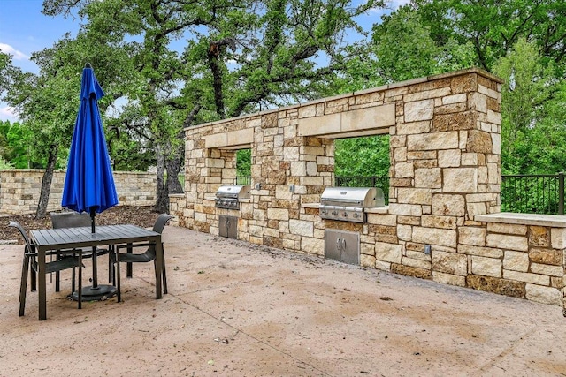 10908 Railway Ln Unit 76, Austin, TX 78717 - view of patio / terrace with outdoor dining area