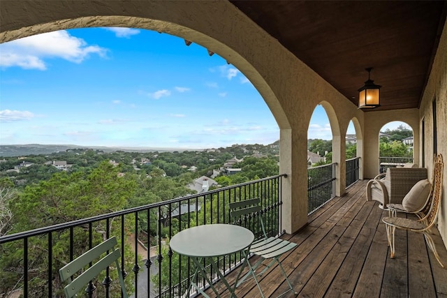 6203 Ledge Mountain Dr, Austin, TX 78731 - view of deck