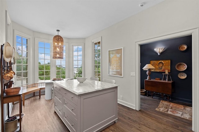 6203 Ledge Mountain Dr, Austin, TX 78731 - walk in closet featuring dark wood-style floors