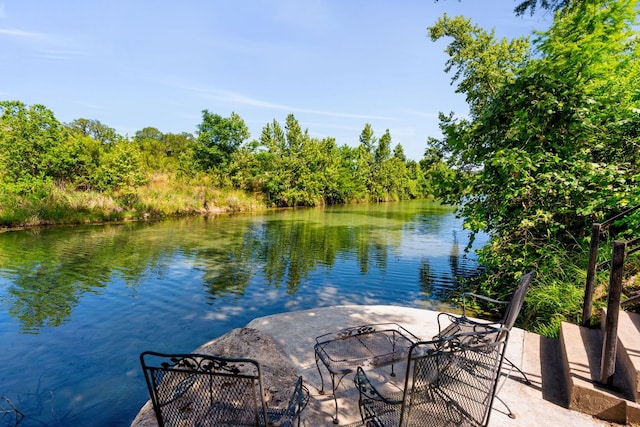 4256 Fischer Store Rd, Wimberley, TX 78676 - dock area with a water view