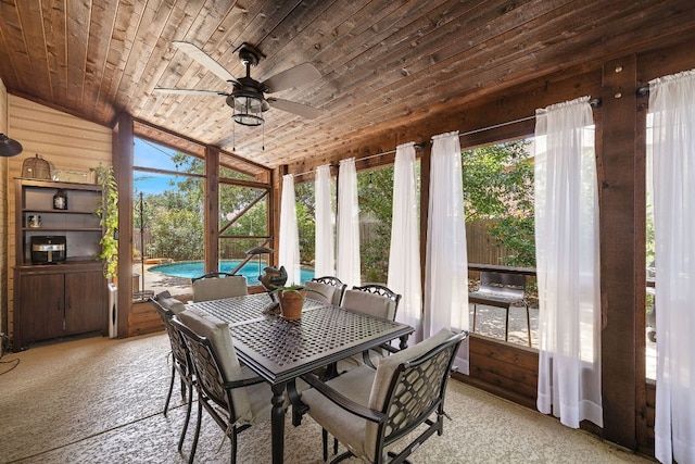 1705 Chinati Ct, Cedar Park, TX 78613 - sunroom / solarium with healthy amount of natural light and lofted ceiling