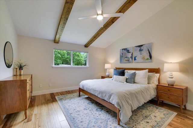 12801 Oak Bend Cv, Austin, TX 78727 - bedroom featuring light wood finished floors, baseboards, and ceiling fan